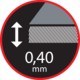Dikte 0,4 mm - DECOLISS' STIJF